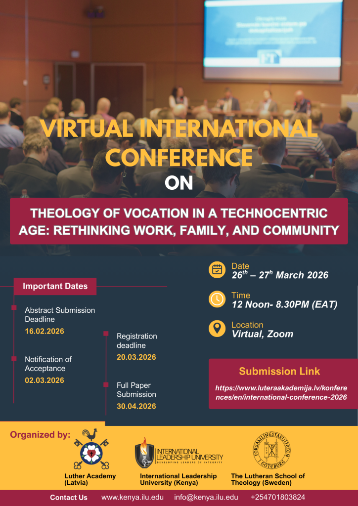 International Conference with Luther Academy